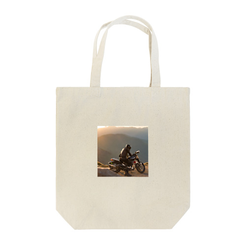 山頂の黄昏時 Tote Bag
