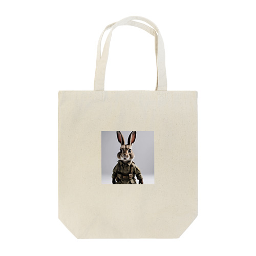 軍人ウサギ#9 Tote Bag