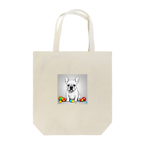 いたずら好きなフレンチブルドッグ Tote Bag