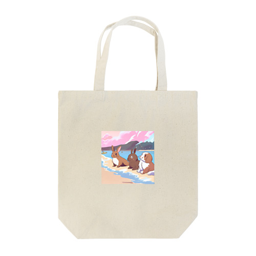 ビーチアニマル Tote Bag