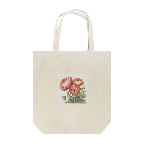 ピンクのラナンキュラス Tote Bag