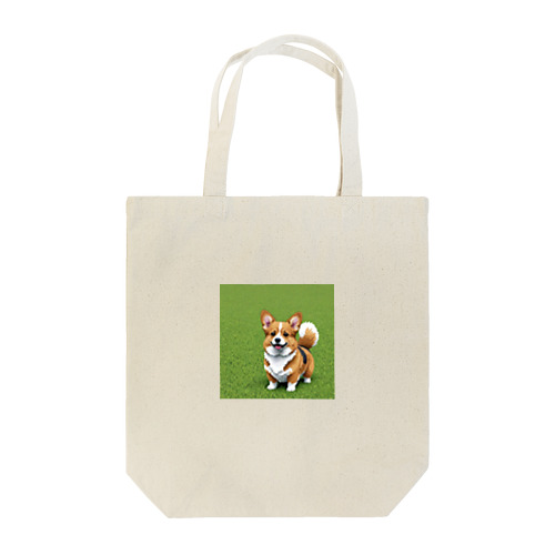 ドット絵のコーギー Tote Bag