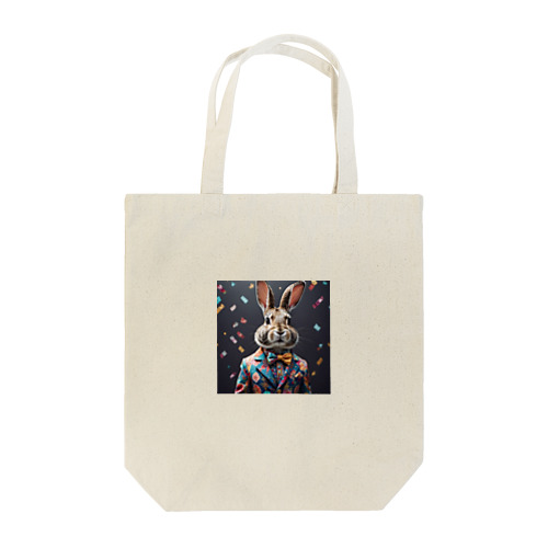 スーツウサギ Tote Bag