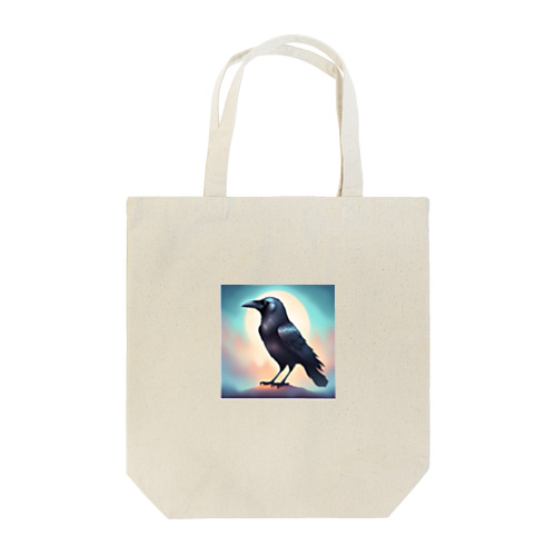 Night Crow Tote Bag