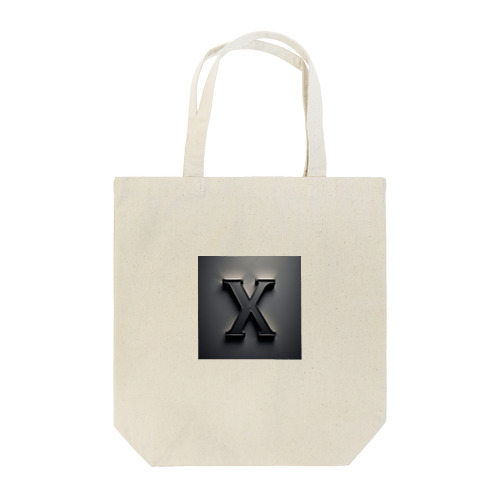 かっこよく描いたX Tote Bag