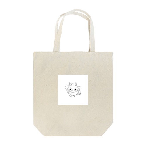 ラインアート　モンスター Tote Bag