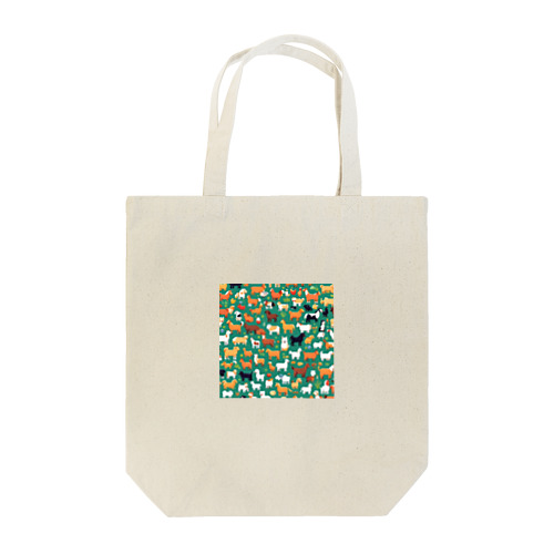 動物たちのドット絵 Tote Bag