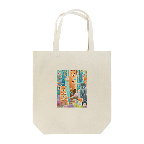 森の中の世界 Tote Bag