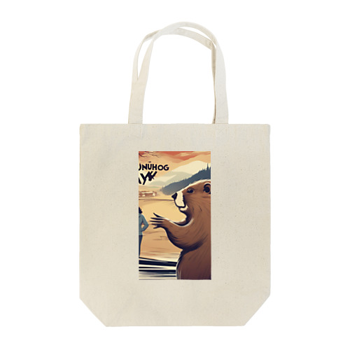 働き者のカピバラ Tote Bag