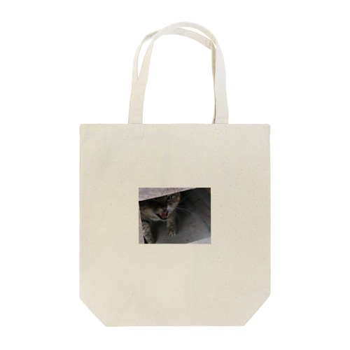 威嚇猫 Tote Bag