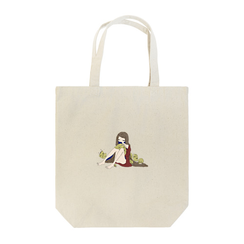 ファラオ君と女 Tote Bag