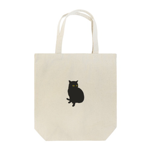 黒猫クロちゃん Tote Bag