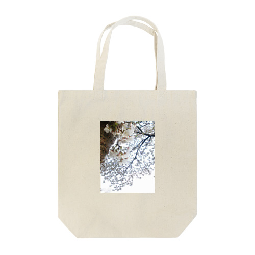 白い桜 Tote Bag