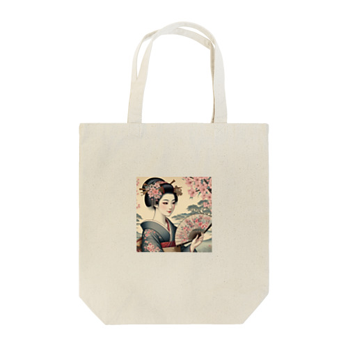 美しい日本女性のグッズ Tote Bag