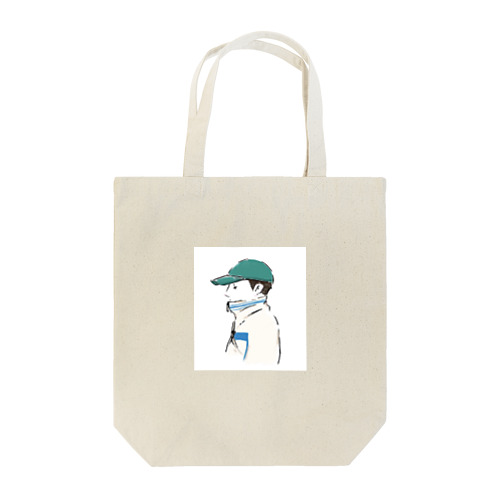 優しい色のボーイッシュ Tote Bag