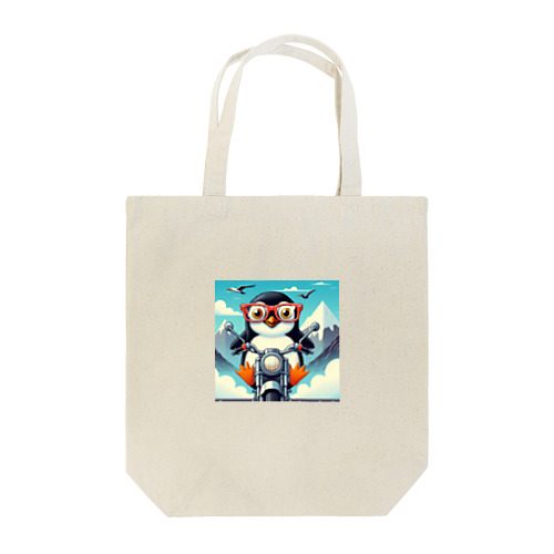 サングラスをかけたワイルドなペンギン③ Tote Bag