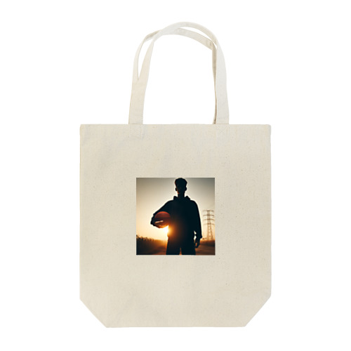 バスケットマンシルエット2 Tote Bag