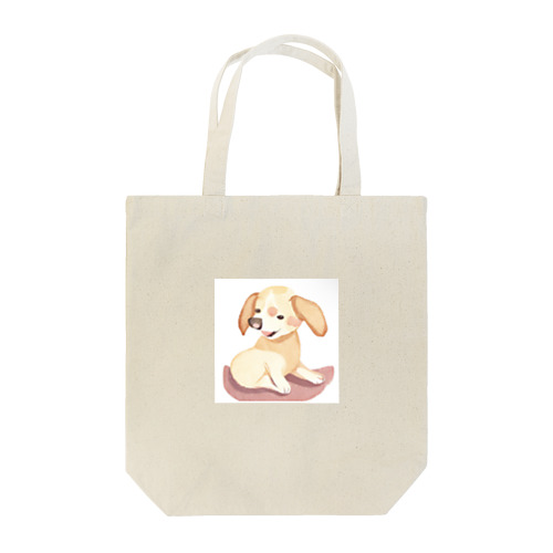 かわいい犬のイラストグッズ Tote Bag