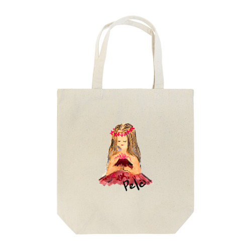 火山の女神ペレ Tote Bag