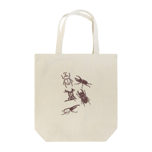 カブトムシとクワガタ Tote Bag