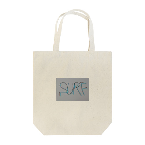 SURF 文字(青影) Tote Bag