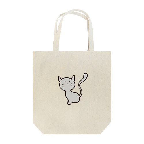 グレーの猫 Tote Bag