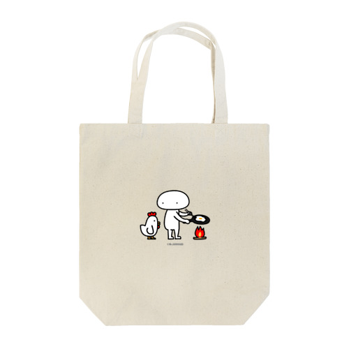 Mr.AWKWARD with Chicken Tote Bag