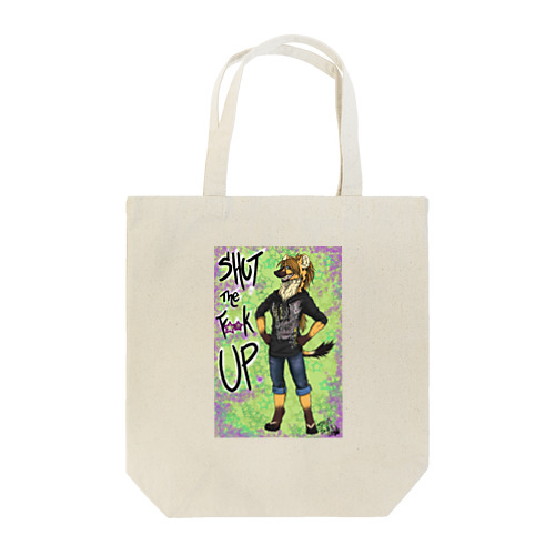 Hyena girl Tote Bag