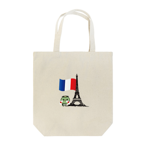 日本 応援 カッパくん PARIS OLYMPICS 2024 Tote Bag