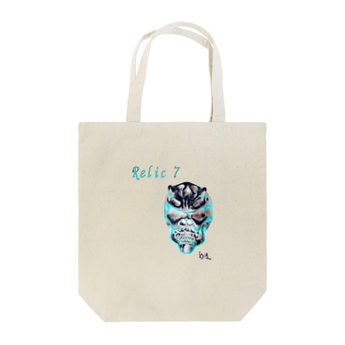 Relic 7　二角鬼スカル Tote Bag