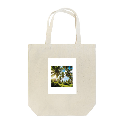 ココナッツツリーTシャツ Tote Bag