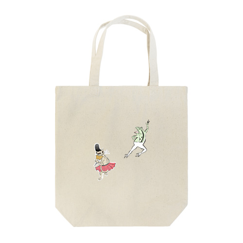 鳥獣戯画バレエ【ドンキホーテ】 Tote Bag