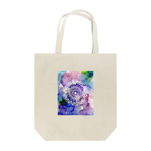 曼荼羅インクアート Tote Bag