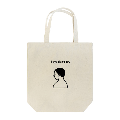 boys don't cry Tote Bag
