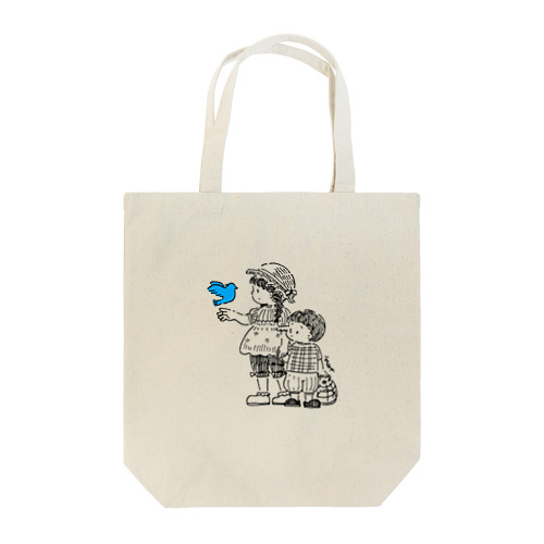 あおいとり Tote Bag