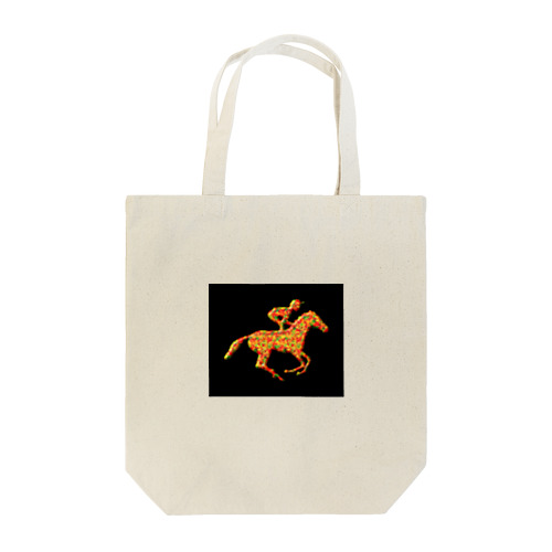 馬　colorful Tote Bag