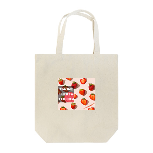 madre_tochigiイチゴグラフィック Tote Bag