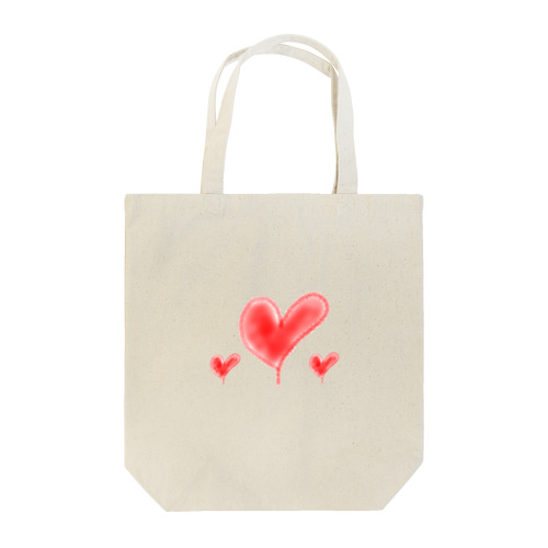 Heart×3 Tote Bag