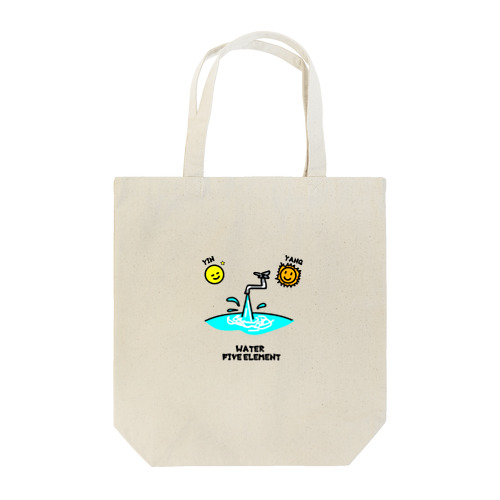 spi spi  Five element [Water] 水 Tote Bag