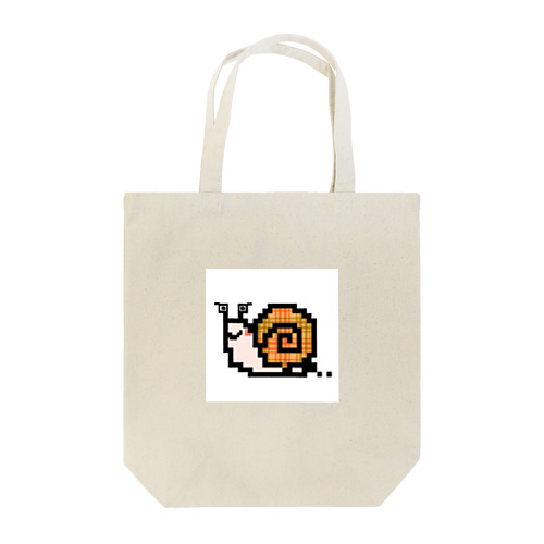 ドット絵　スネイル Tote Bag