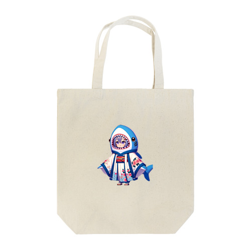 和風なサメちゃん Tote Bag