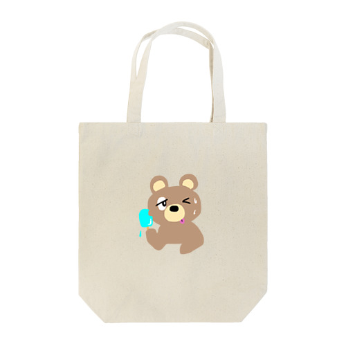 くまとアイス Tote Bag