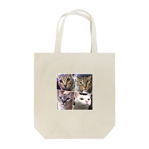 にゃんにゃん Tote Bag