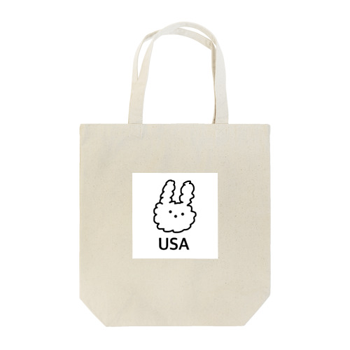 うさぎのUSA Tote Bag