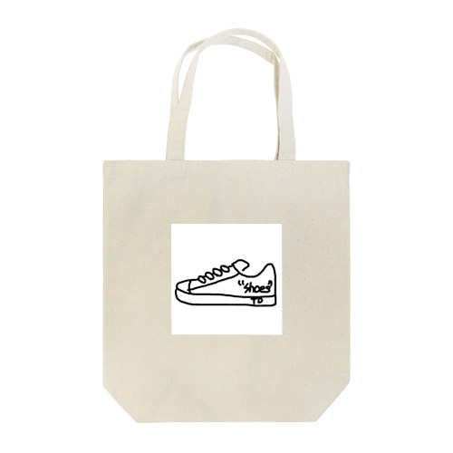 クツのシンプルロゴ Tote Bag