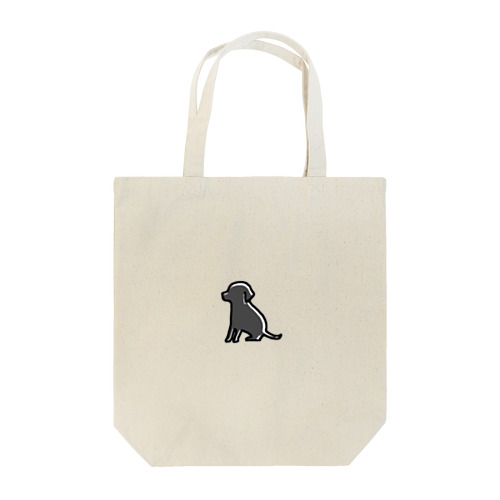 黒ラブ Retriever Tote Bag