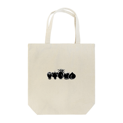 パイナップルという犬　モノクロ Tote Bag