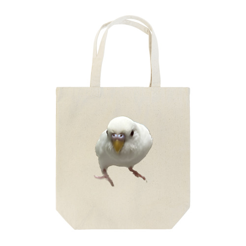 アルビノセキセイインコハクちゃん Tote Bag