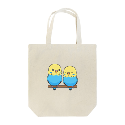 つがいのインコさん_2 Tote Bag