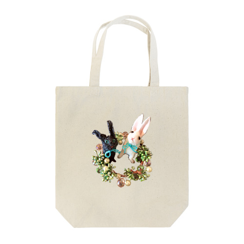 うさぎ　リース Tote Bag